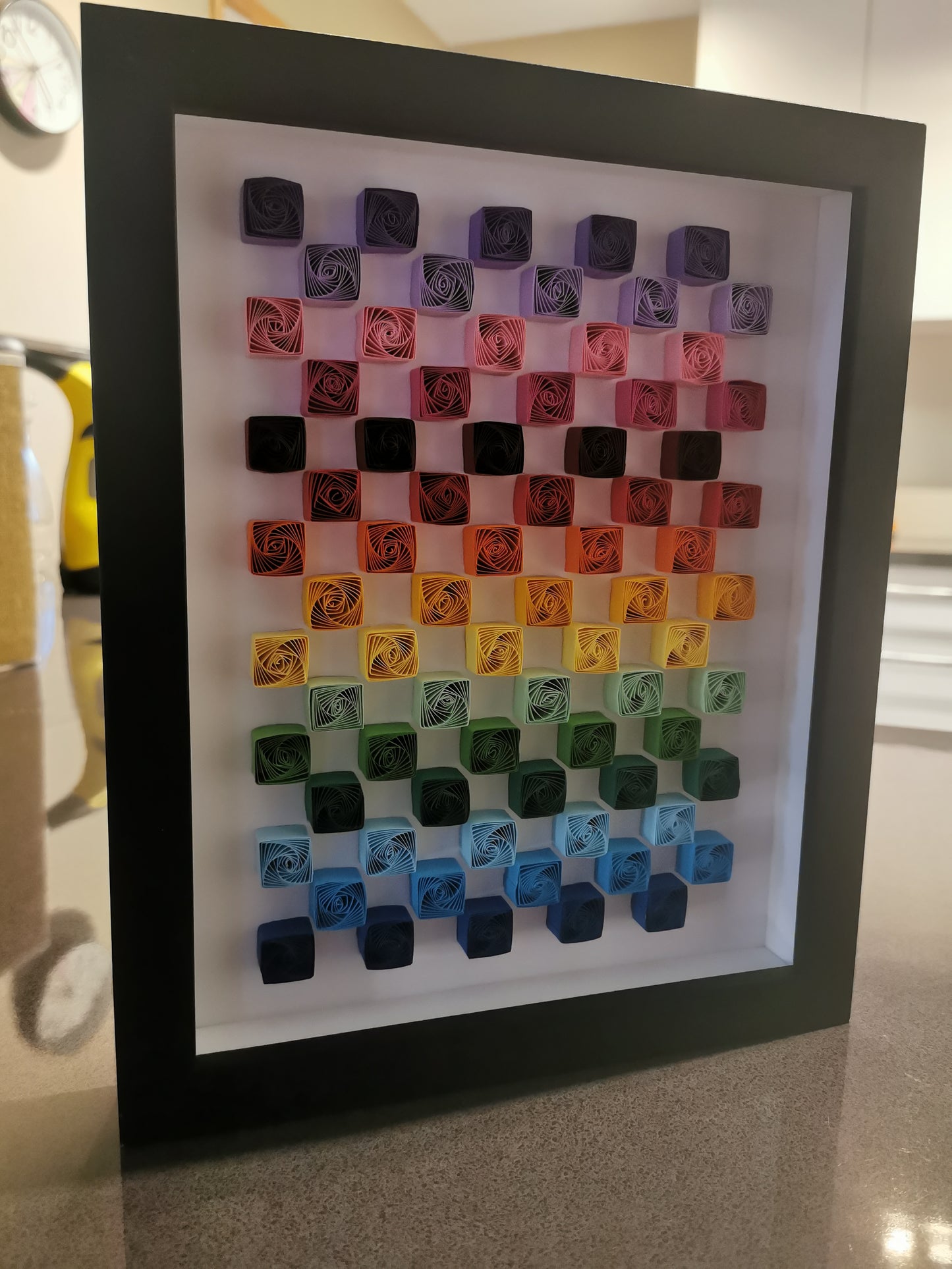 Quilled square vortex's