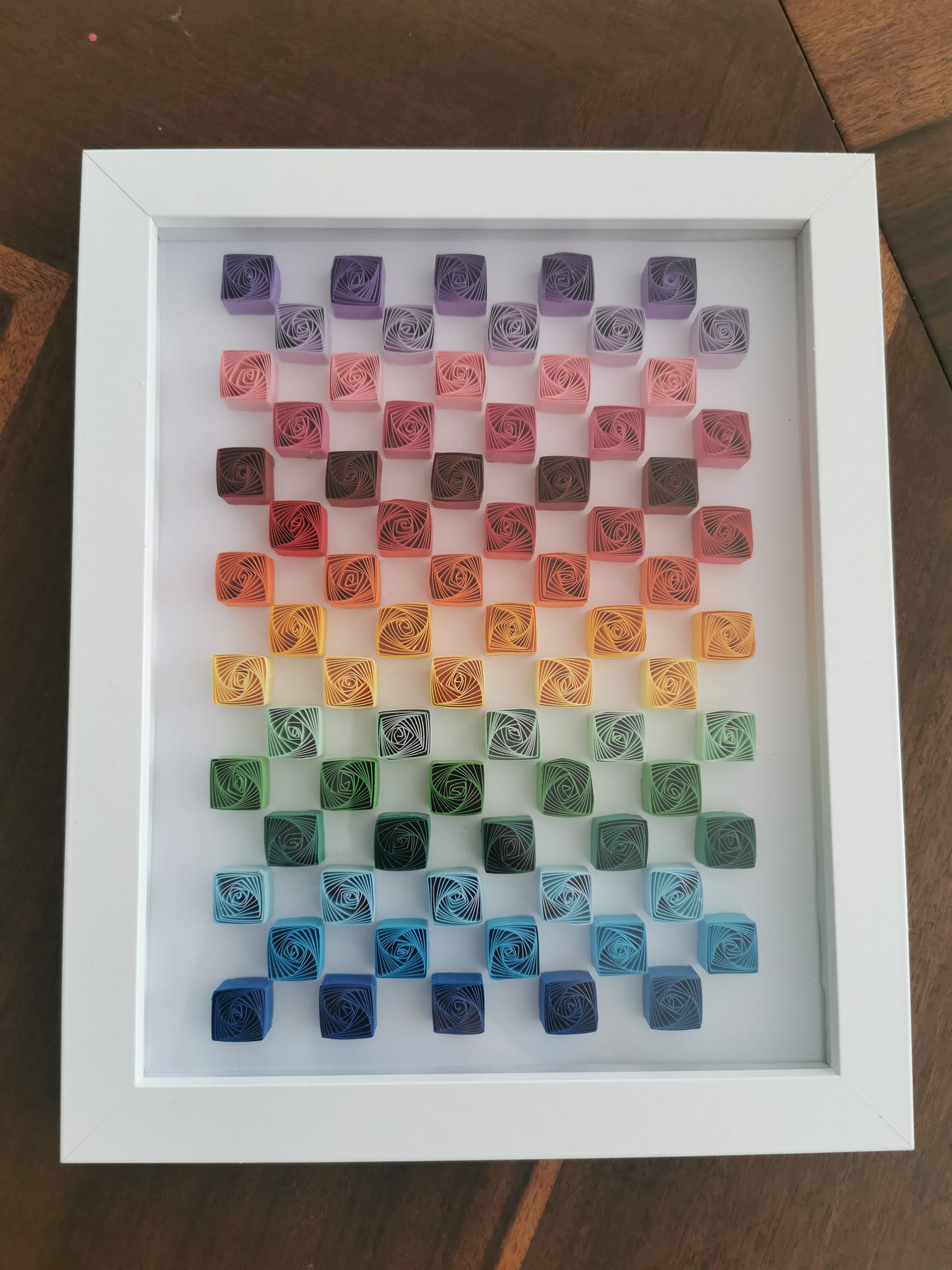 Quilled square vortex's