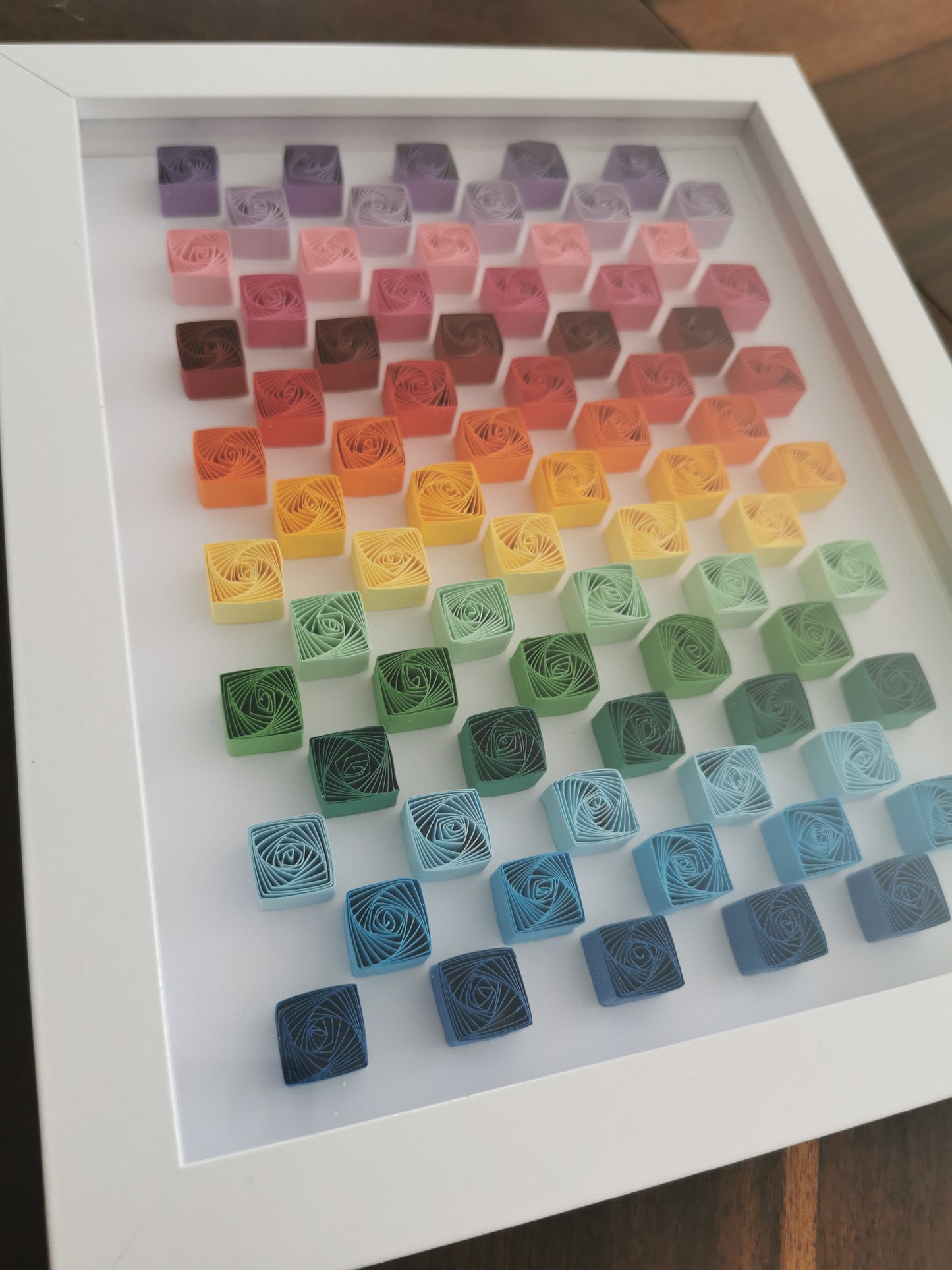 Quilled square vortex's