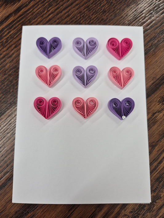 Colourful Pastel Hearts