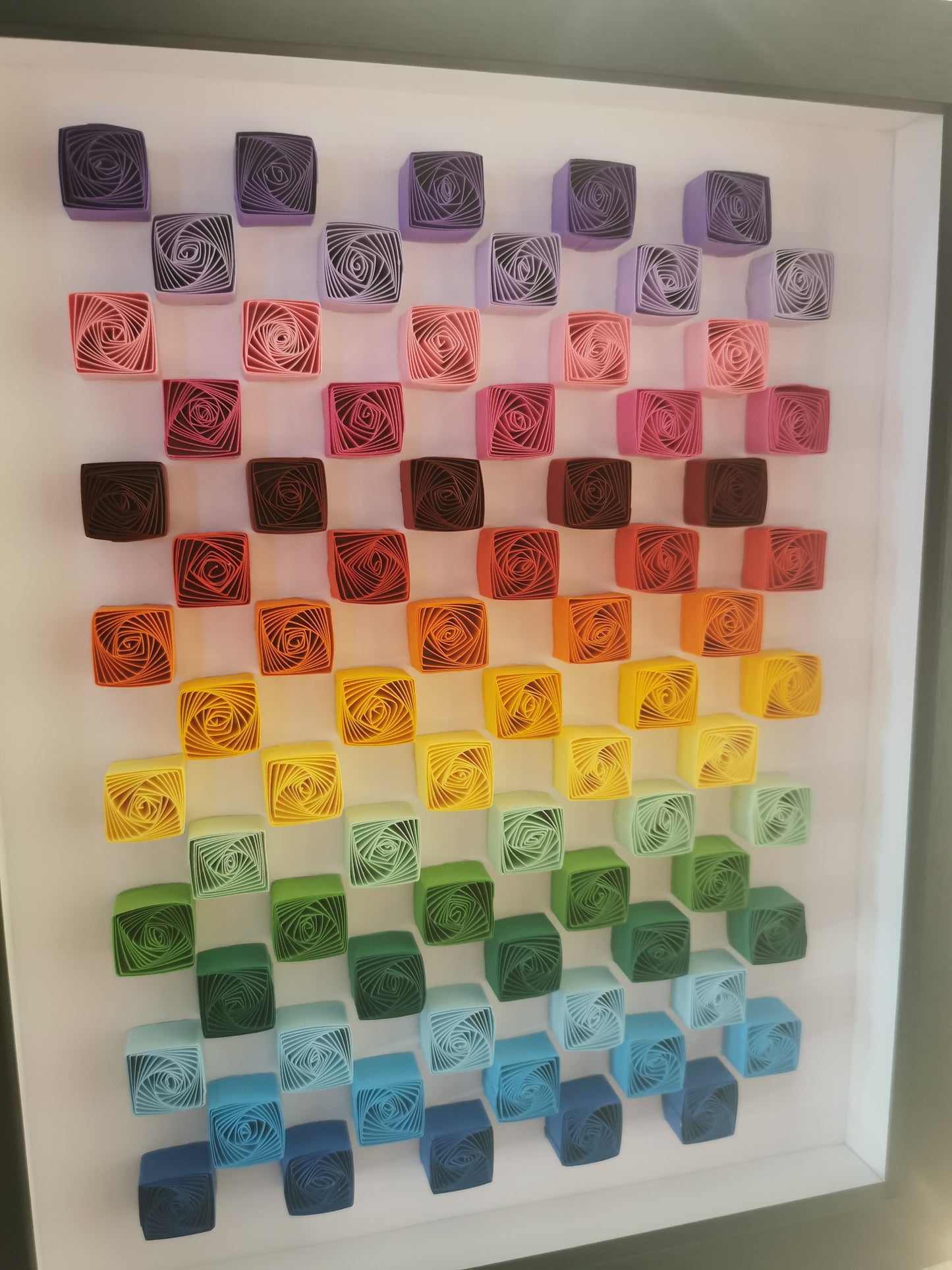 Quilled square vortex's